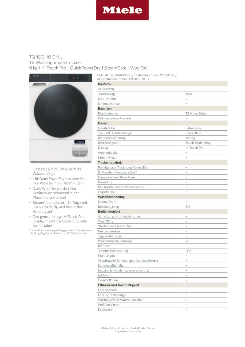 Datenblatt TQ100-10CH