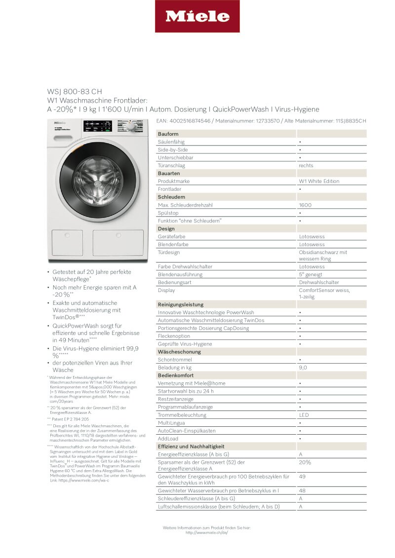 Datenblatt_Miele_WSJ800-83CH